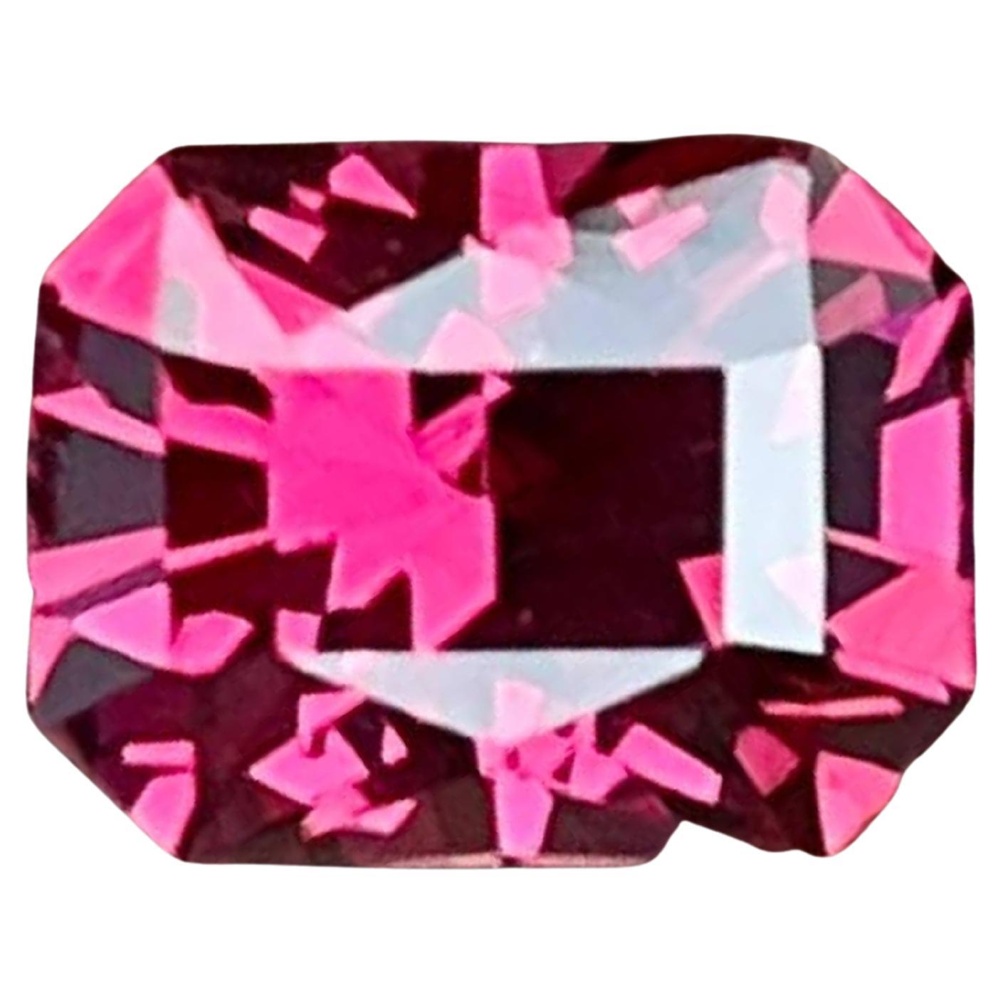 1,70 Karat rosa Granat Stein lose benutzerdefinierte Präzisionsschliff tansanische Edelstein