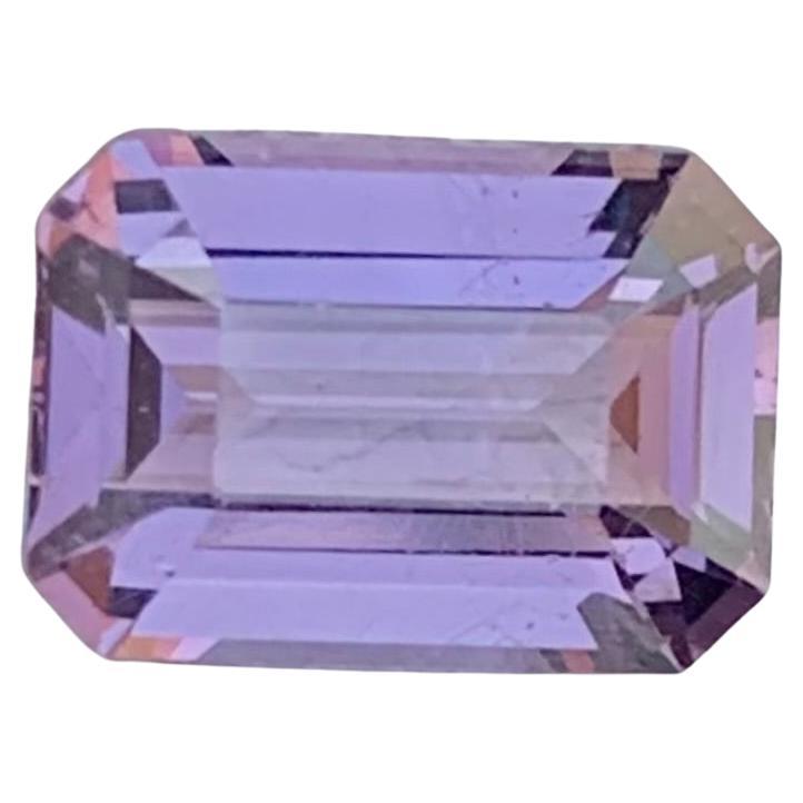 1.70 Carat Natural Loose Purple Spinel Emerald Shape Gemstone