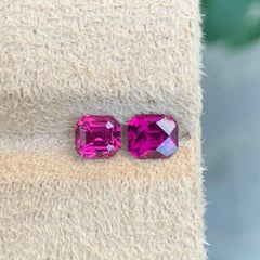1.70 Carat Natural Loose Rhodolite Garnet Set For Jewellery Making