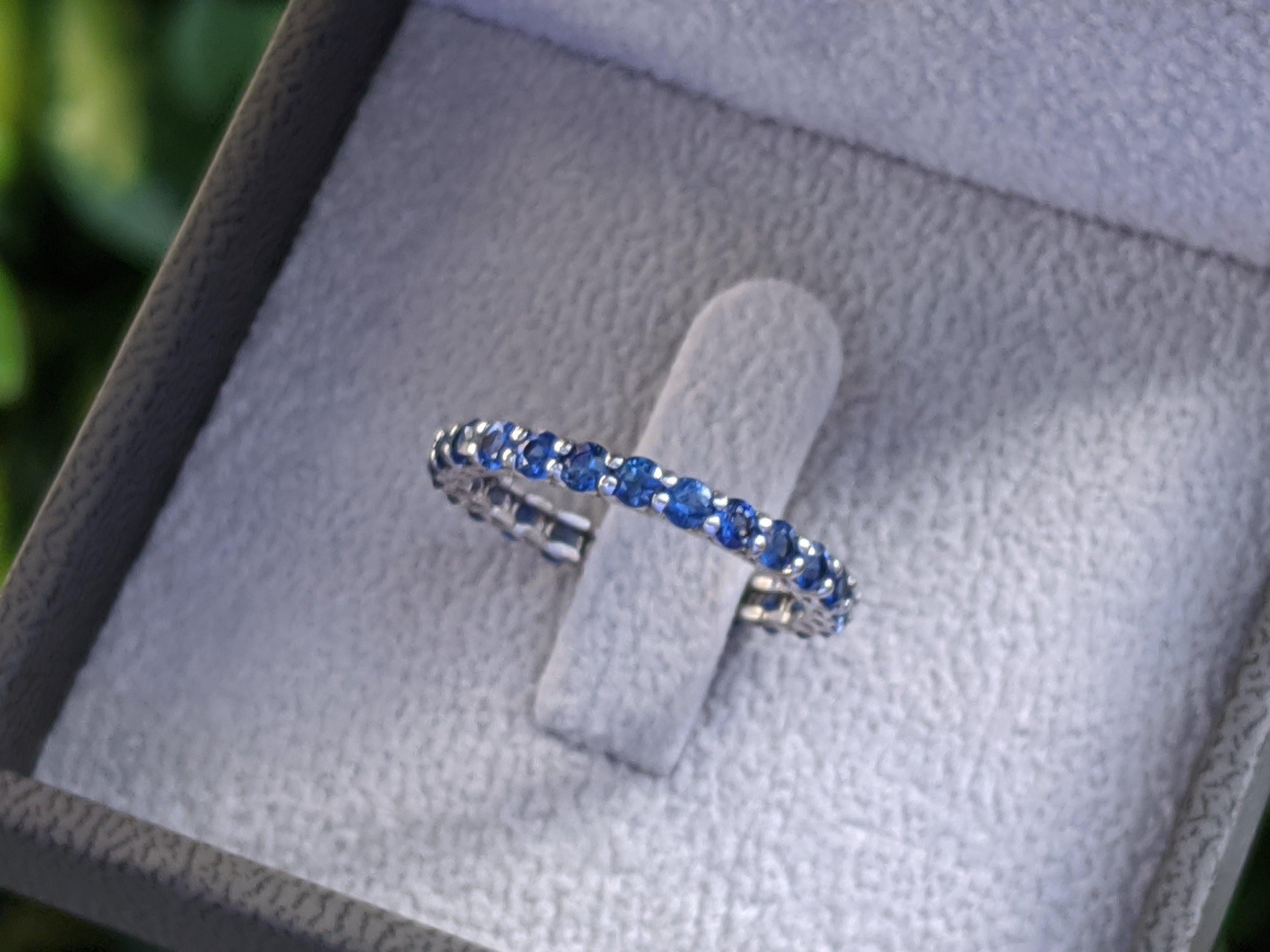 sapphire anniversary ring