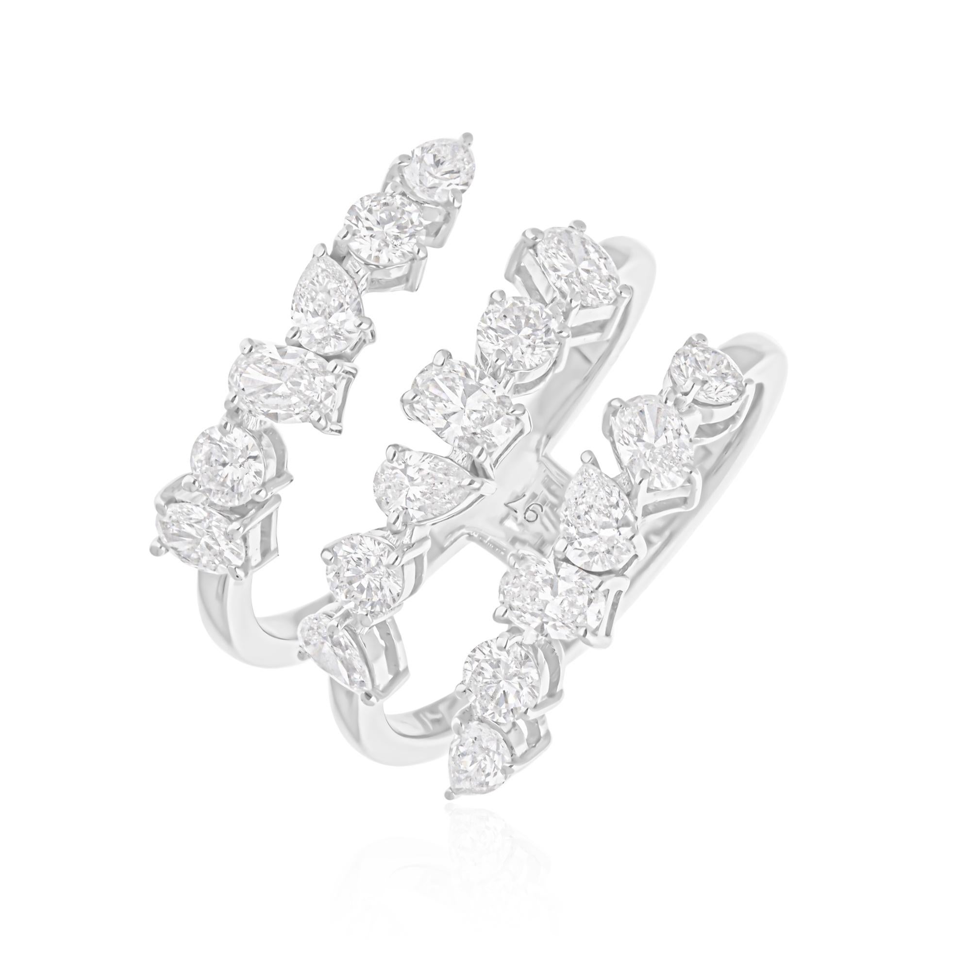 Cast from 14-karat gold, these exquisite ring is handset with 1.70 carats of sparkling diamonds.

FOLLOW SPECTRUM JEWELS storefront to view the latest collection & exclusive pieces. Spectrum Jewels is proudly rated as a Top Seller on 1stdibs with 5