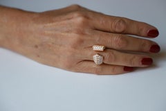 1,70 Karat Weiße Diamanten G VS1 18 Karat Gold Deko-Design Ring