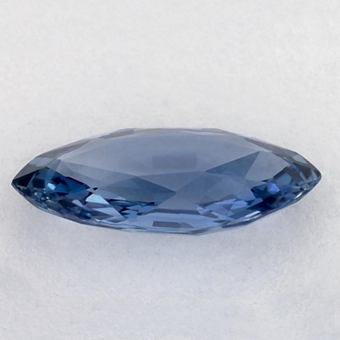 1,70 carati di Zaffiro Blu Marquise Gemma Sciolta In condizioni Nuovo in vendita a Fort Lee, NJ