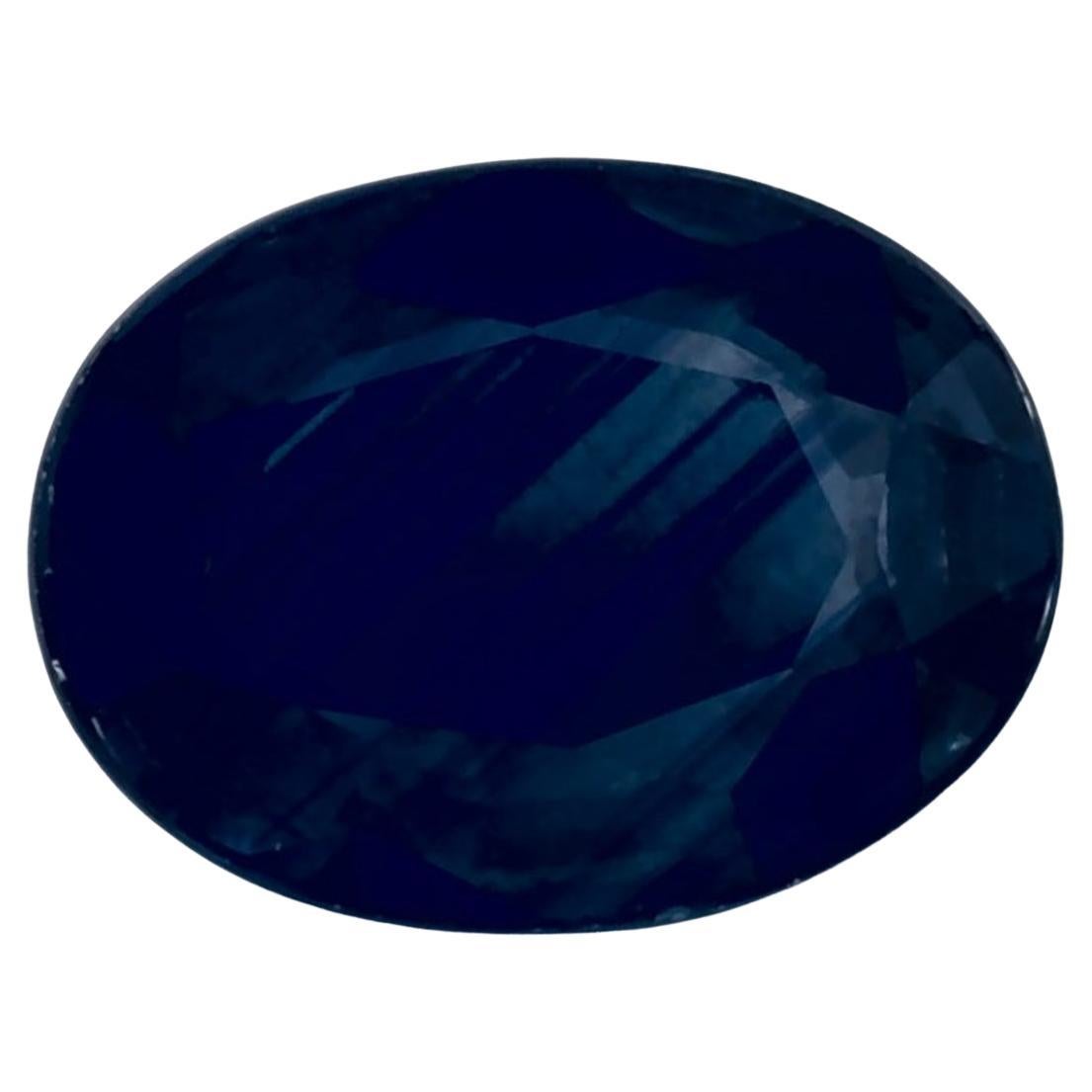 1.70 Ct Blue Sapphire Oval Loose Gemstone (pierre précieuse en vrac)