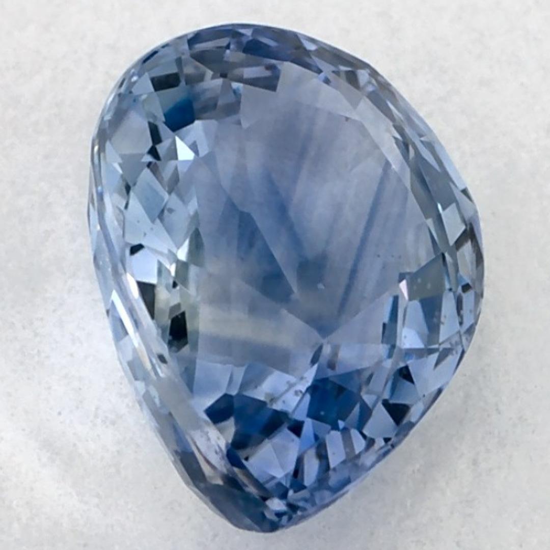 Gema suelta de zafiro azul pera de 1.70 qt en venta 2