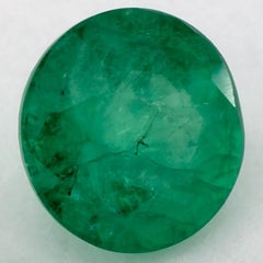 1.70 Ct Emerald Round Loose Gemstone