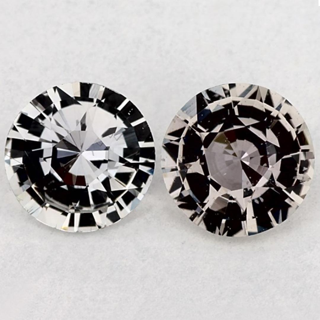 1.70 Ct Green Sapphire Round Loose Gemstone