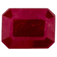 1.70 Ct Ruby Octagon Cut Loose Gemstone