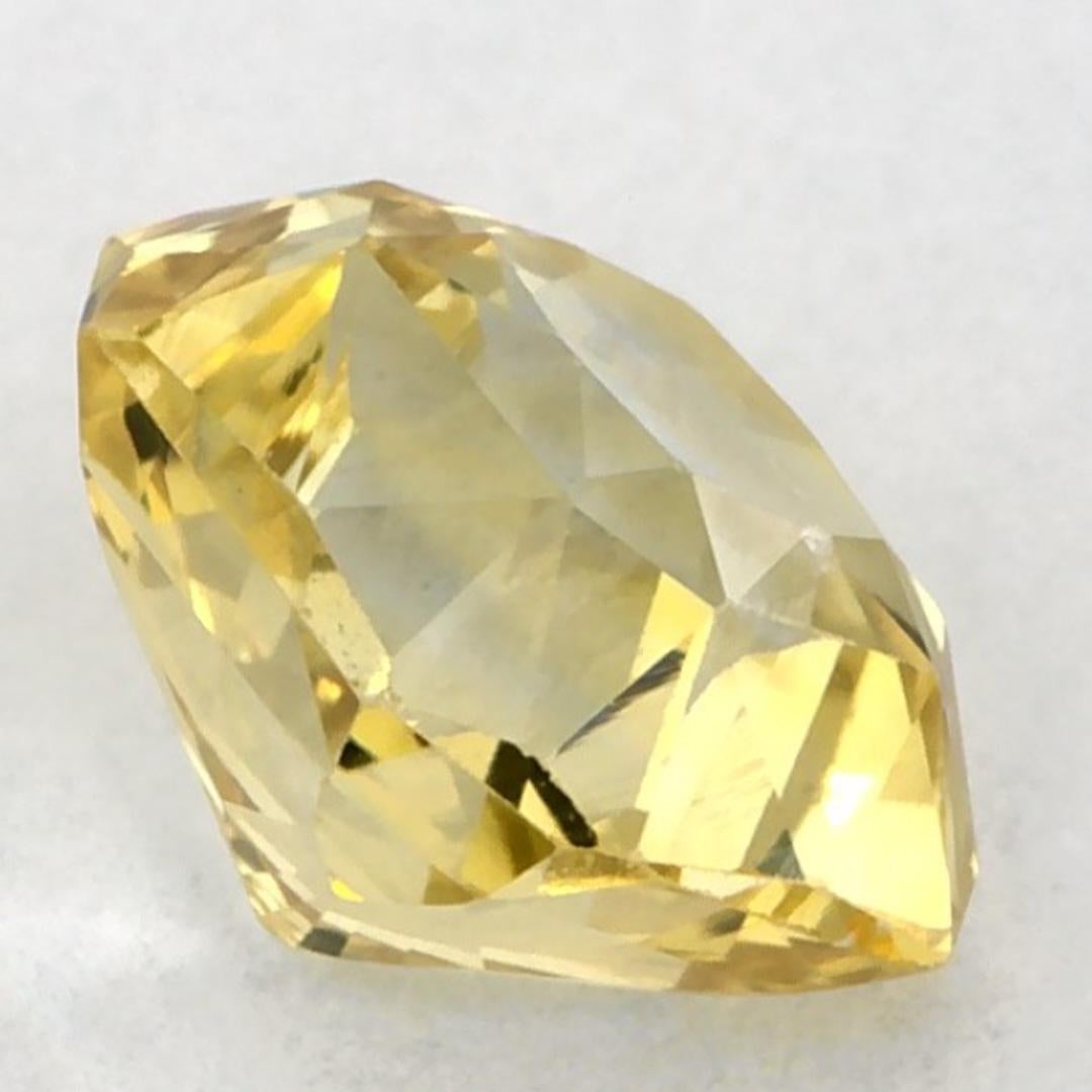 1.70 Ct Yellow Sapphire Radiant Loose Gemstone (pierre précieuse en vrac) en vente 1