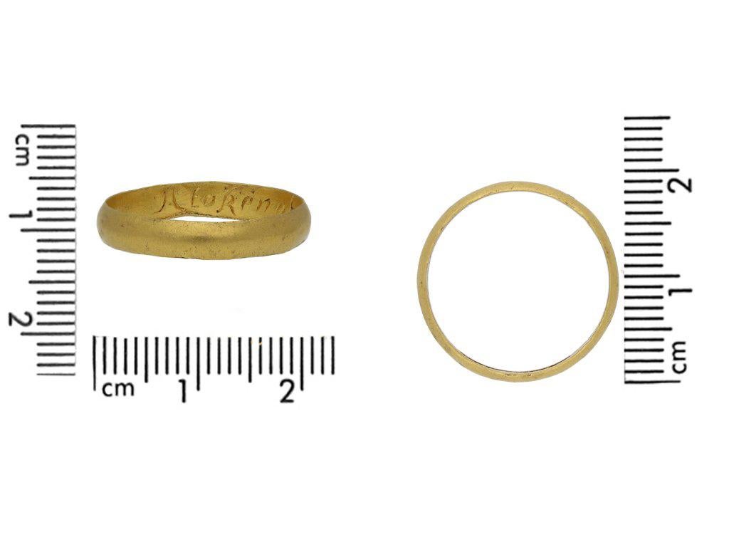 18th century posy ring