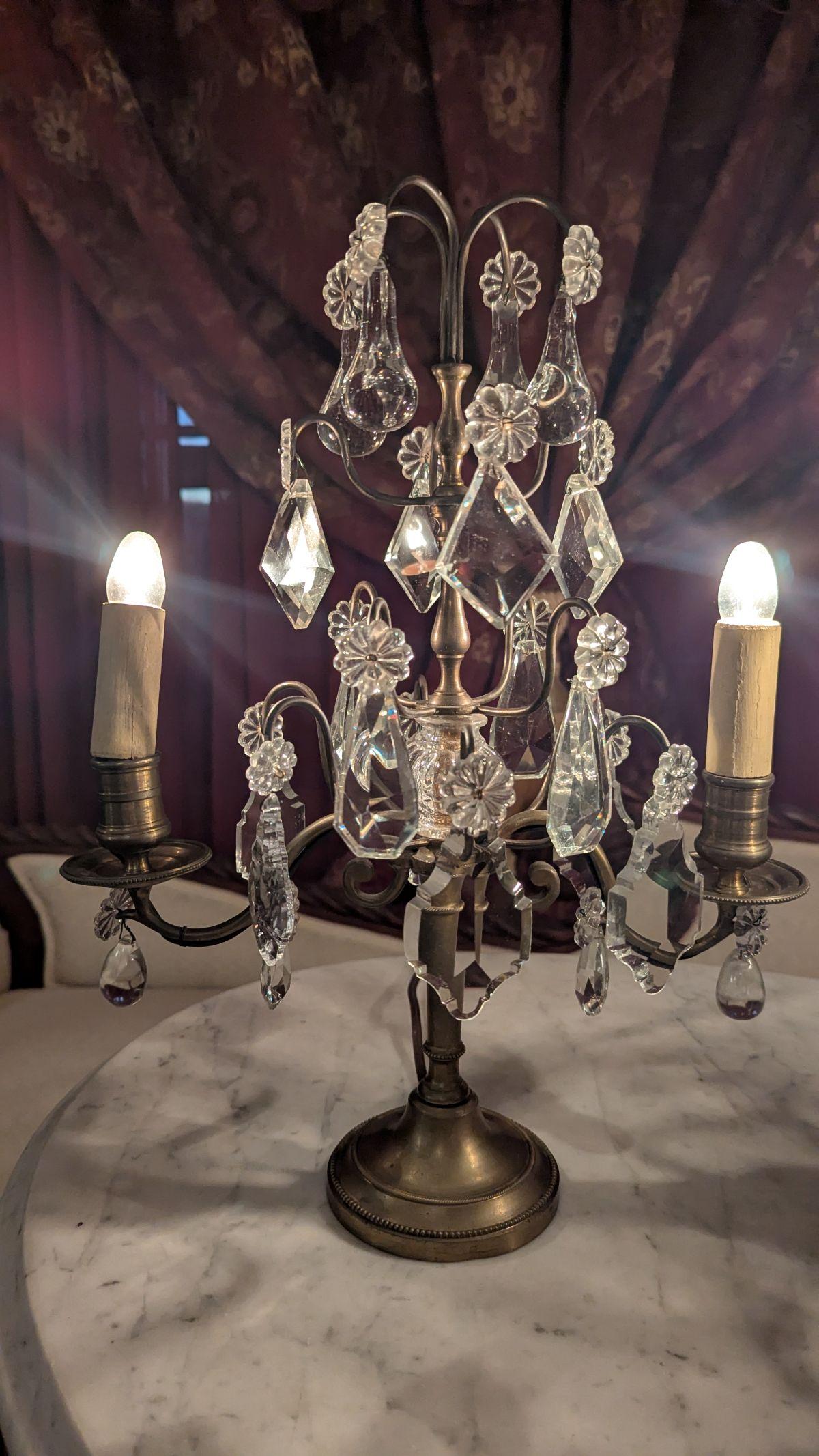 Baroque 1700s French Girandoles For Sale