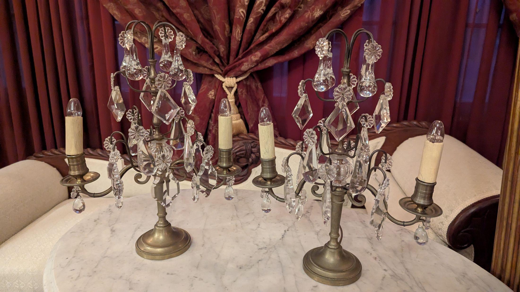 18th Century 1700s French Girandoles For Sale