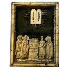 1700’s “Ten Commandments” Russian Icon
