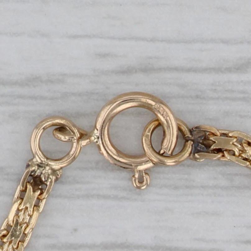 Women's or Men's 1.70ctw Diamond Slide Pendant Necklace 14k Yellow Gold 18.5