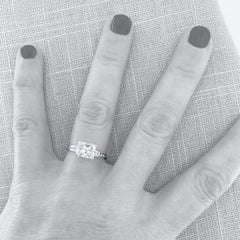 1.71 Carat GIA-Certified H-VS2 Radiant-Cut Diamond in Platinum Engagement Ring