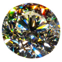 Diamant taille ronde brillant de 1,71 carat non serti K/VS2 certifié GIA