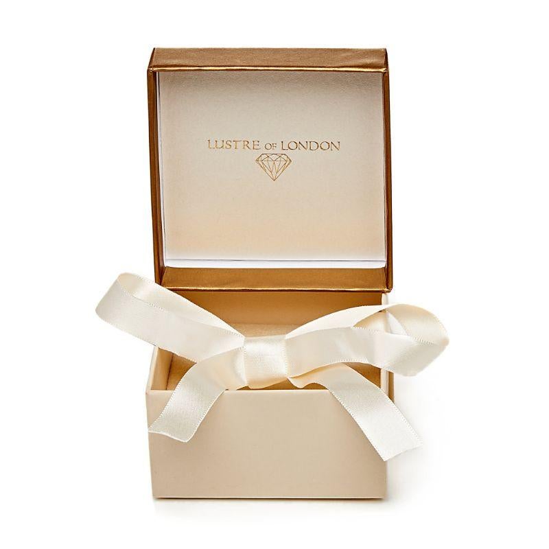  1.71 Karat Cubic Zirkonia Serling Silber Verlobungsring in voller Ewigkeit im Zustand „Neu“ im Angebot in London, GB