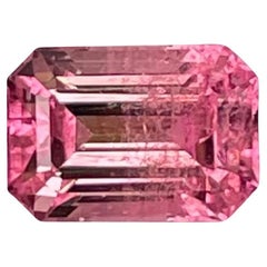1,71 quilates Turmalina Rosa Bicolor Piedra Talla Esmeralda Gema Afgana