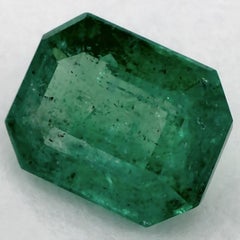 1.71 Ct Emerald Octagon Cut Loose Gemstone