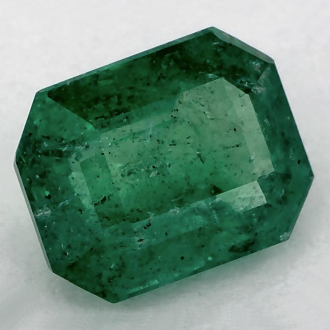 Taille octogone 1.71 Ct Emerald Octagon Cut Loose Gemstone (pierre précieuse en vrac) en vente