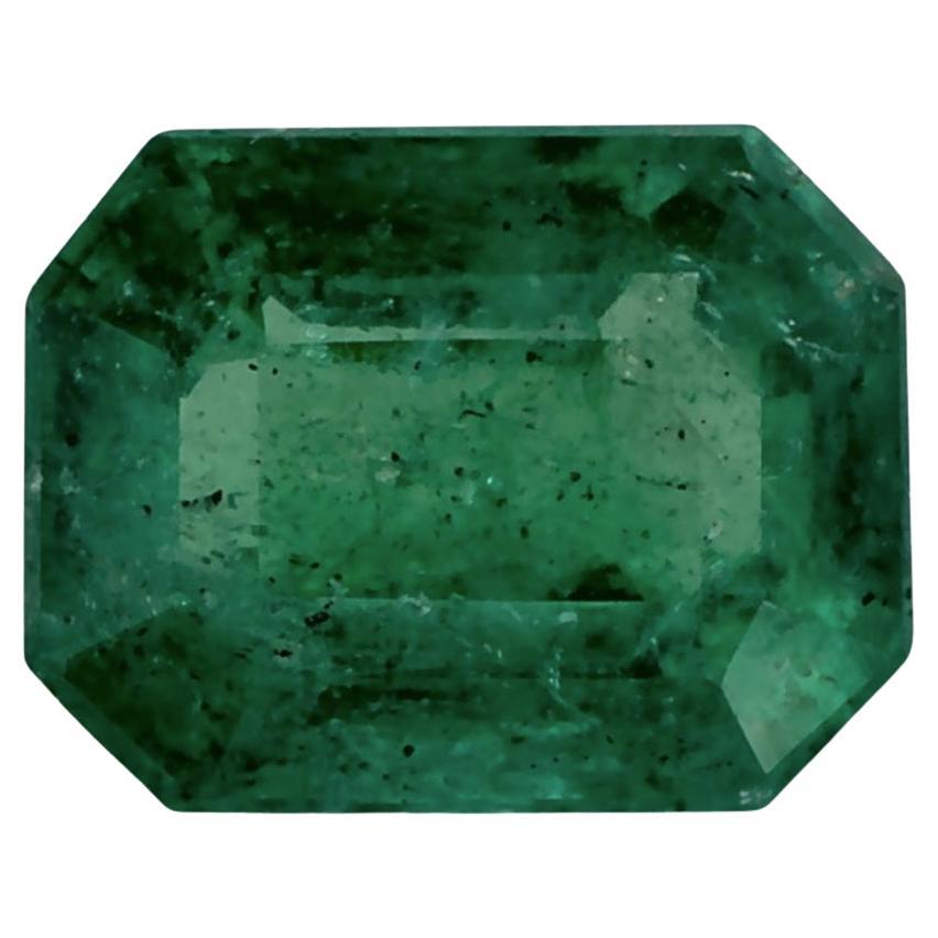 1.71 Ct Emerald Octagon Cut Loose Gemstone