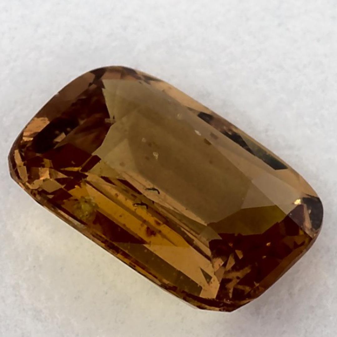 1.71 Karat Gelber Saphir Cushion Lose Edelstein im Angebot 1