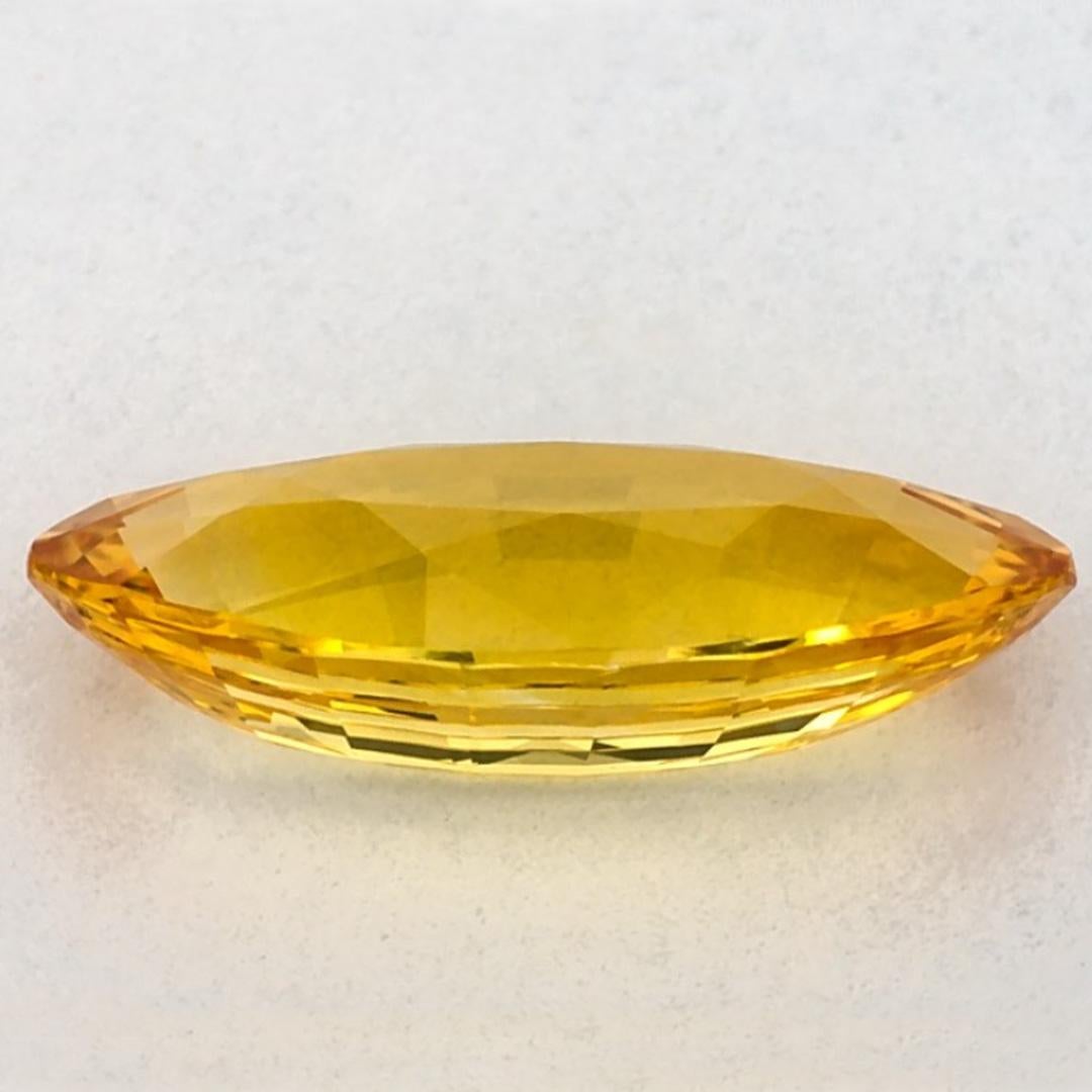 1.71 Karat Gelber Saphir Marquise Loser Edelstein im Zustand „Neu“ im Angebot in Fort Lee, NJ