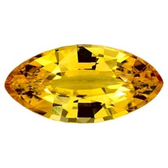 1.71 Ct Yellow Sapphire Marquise Loose Gemstone