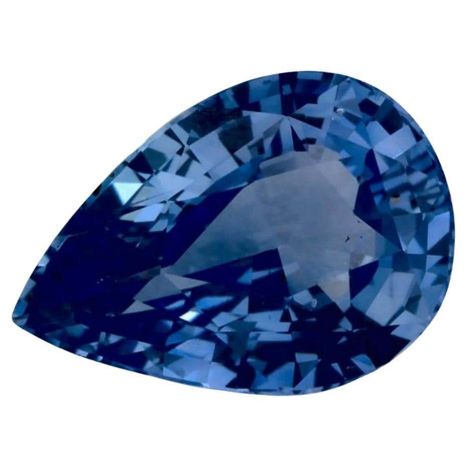 FINE Deep Blue Sapphire 1 02ct Pear Teardrop Cut RARE Loose Gemstone fine-deep-blue-sapphire-1-02ct-pear-teardrop-cut-rare-loose-gemstone