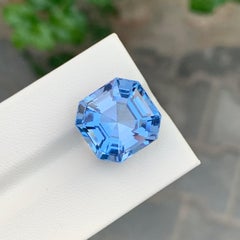 17.10 Carat Amazing Faceted Aquamarine Goshenite Octagon Shape Gemstone