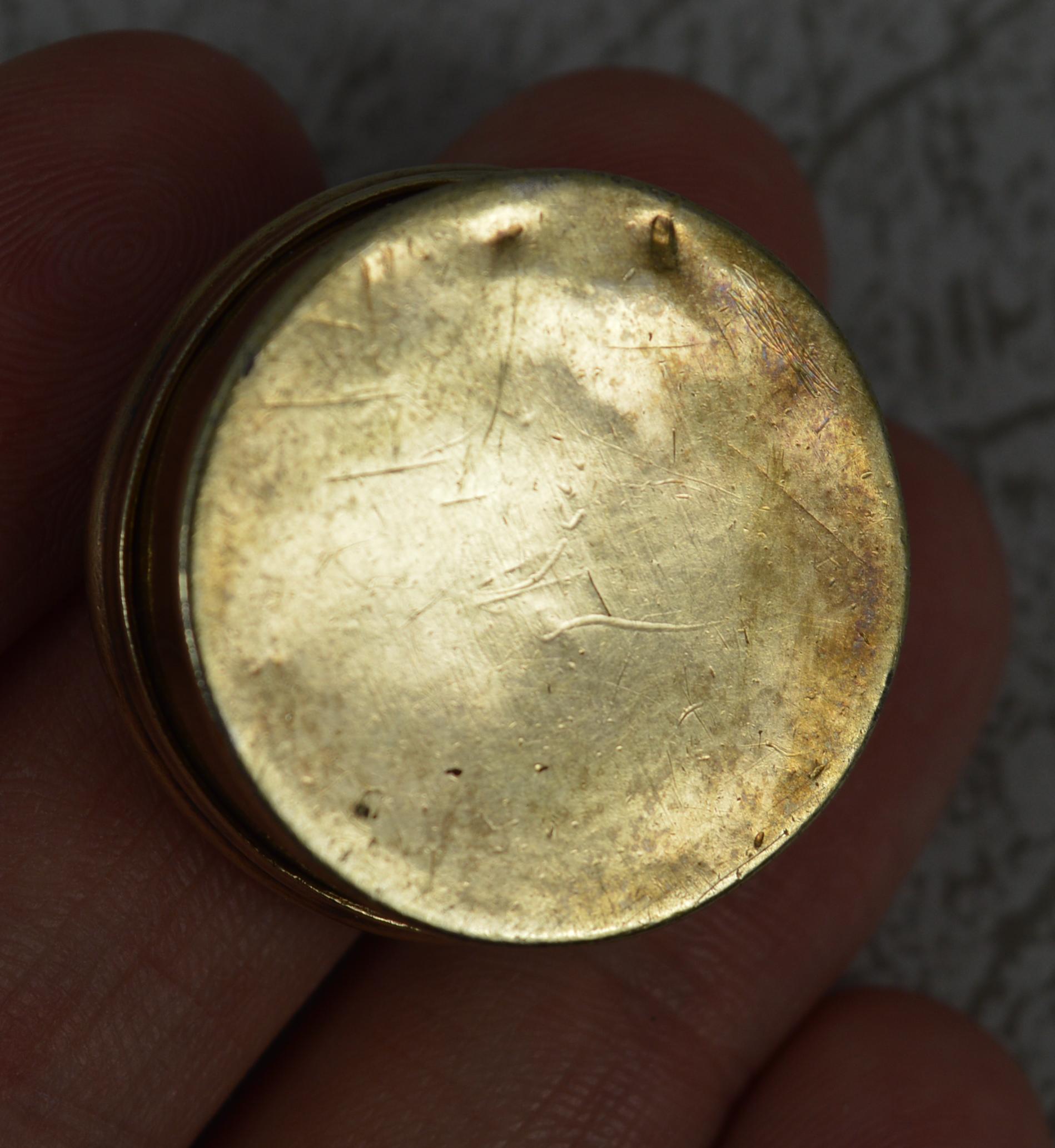 Men's 1711 Queen Anne Shilling Coin Set Token Box For Sale
