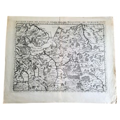 1714 Henri Chatelain "Nouvelle Carte Des Etatas Du Grand.Duc De Mos Moscovie Eur