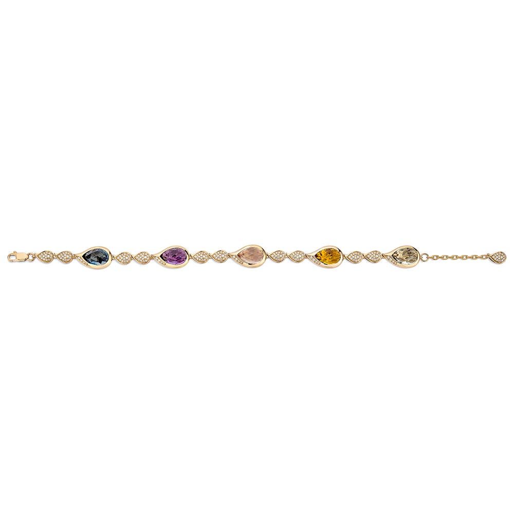 Glamorous Gemstones - Sunita Nahata started off her career as a gemstone trader, and this particular collection reflects her love for multi-colored semi-precious gemstones. The pieces in this collection are exclusively curated by Sunita to present