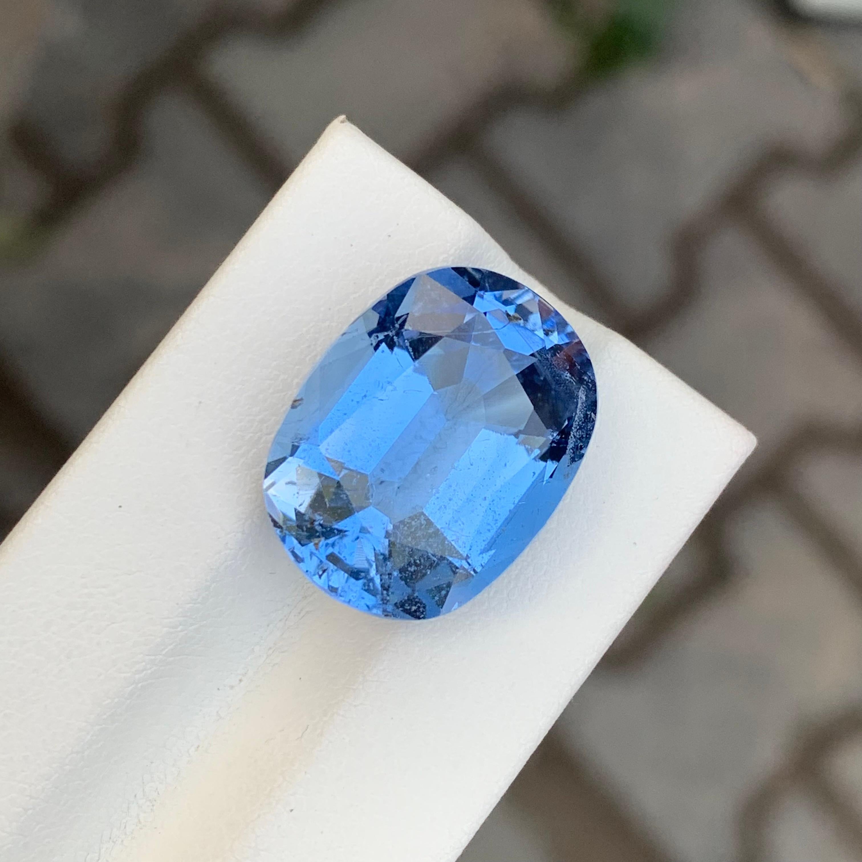 17.15 Incredible Loose Aquamarine Goshenite Oval Shape Gem 1