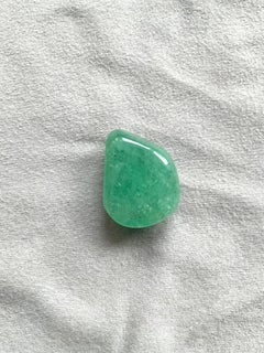 171.70 Carat Emerald Big Size Russian Tumbled Plain Natural Top Quality Gemstone