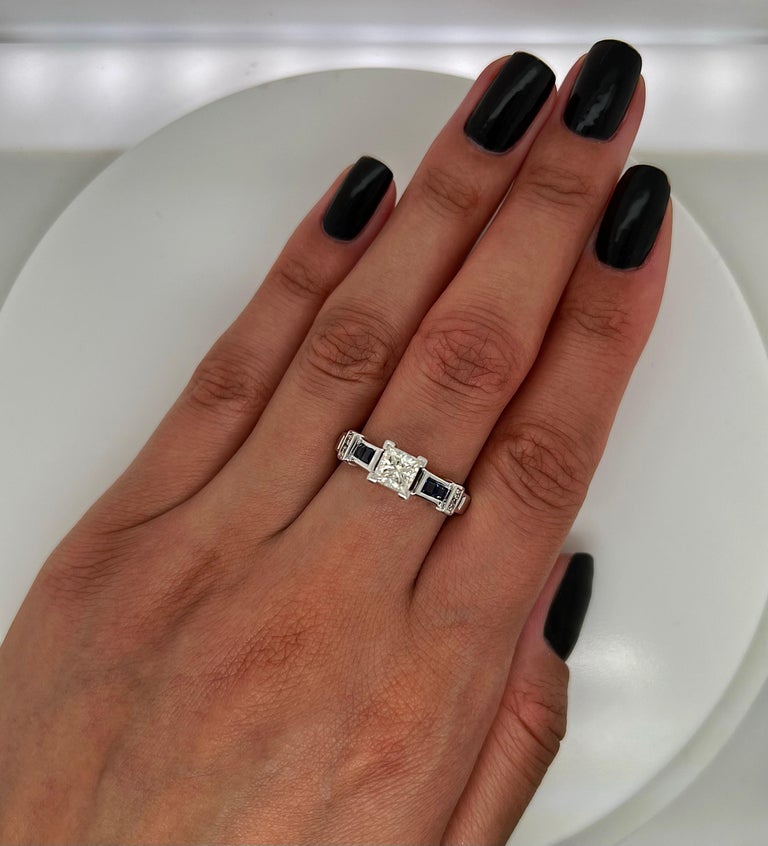 Ladies Rings For Sale 2026.1.71 Total Carat Sapphire and Diamond Ladies Ring For Sale at 1stDibs