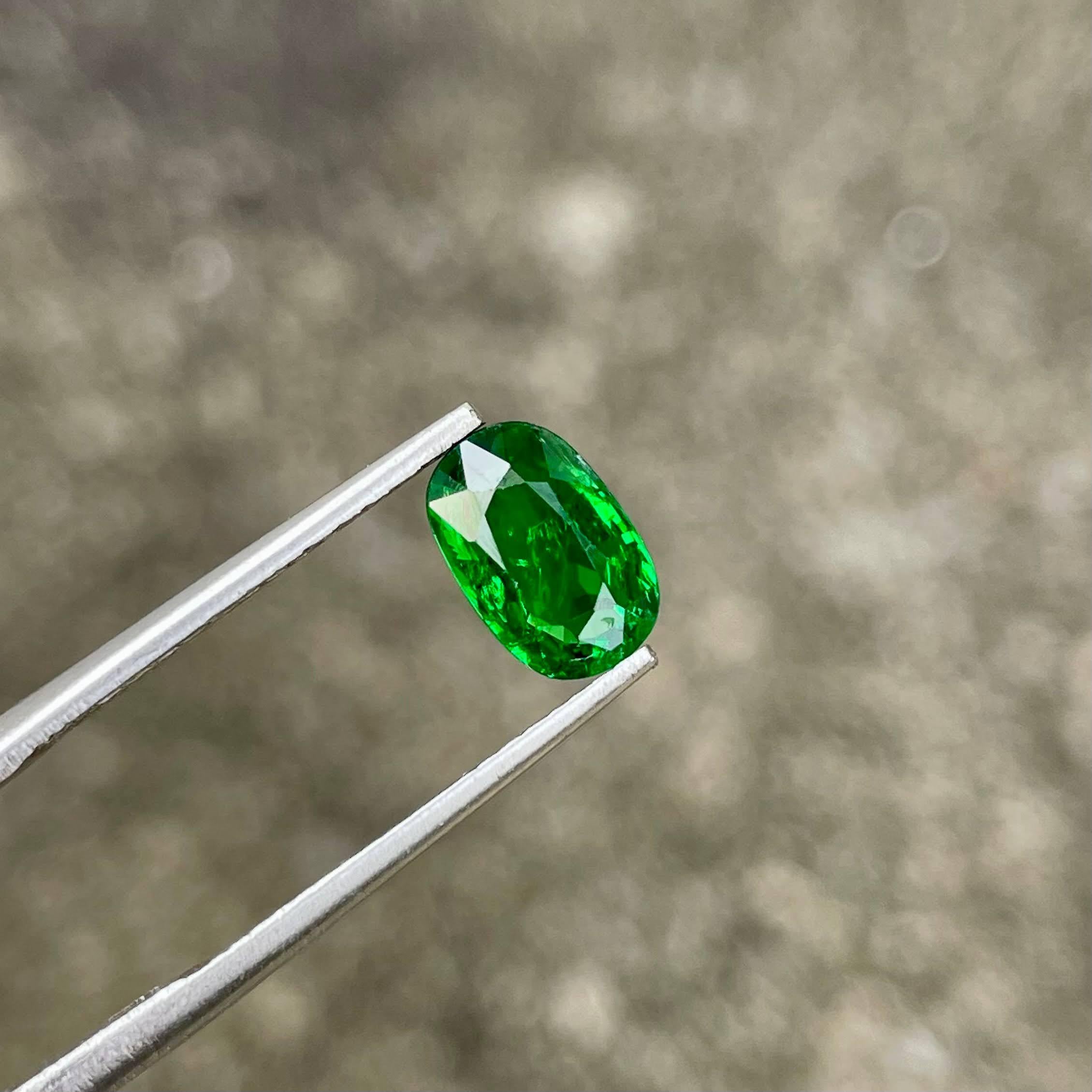 Peso 1,72 carati
Dimensioni 7,9x5,85x4,4 mm
Chiarezza SI
Trattamento Nessuno
Origine Kenya
Forma ovale
Taglio Passo Ovale




Questo squisito Granato Tsavorite da 1,72 carati è un esempio accattivante della bellezza della natura, caratterizzato da