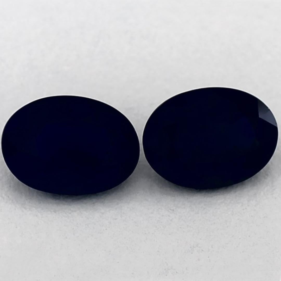 1.72 Ct Blue Sapphire Oval Loose Gemstone For Sale