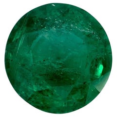 1.72 Ct Emerald Round Loose Gemstone