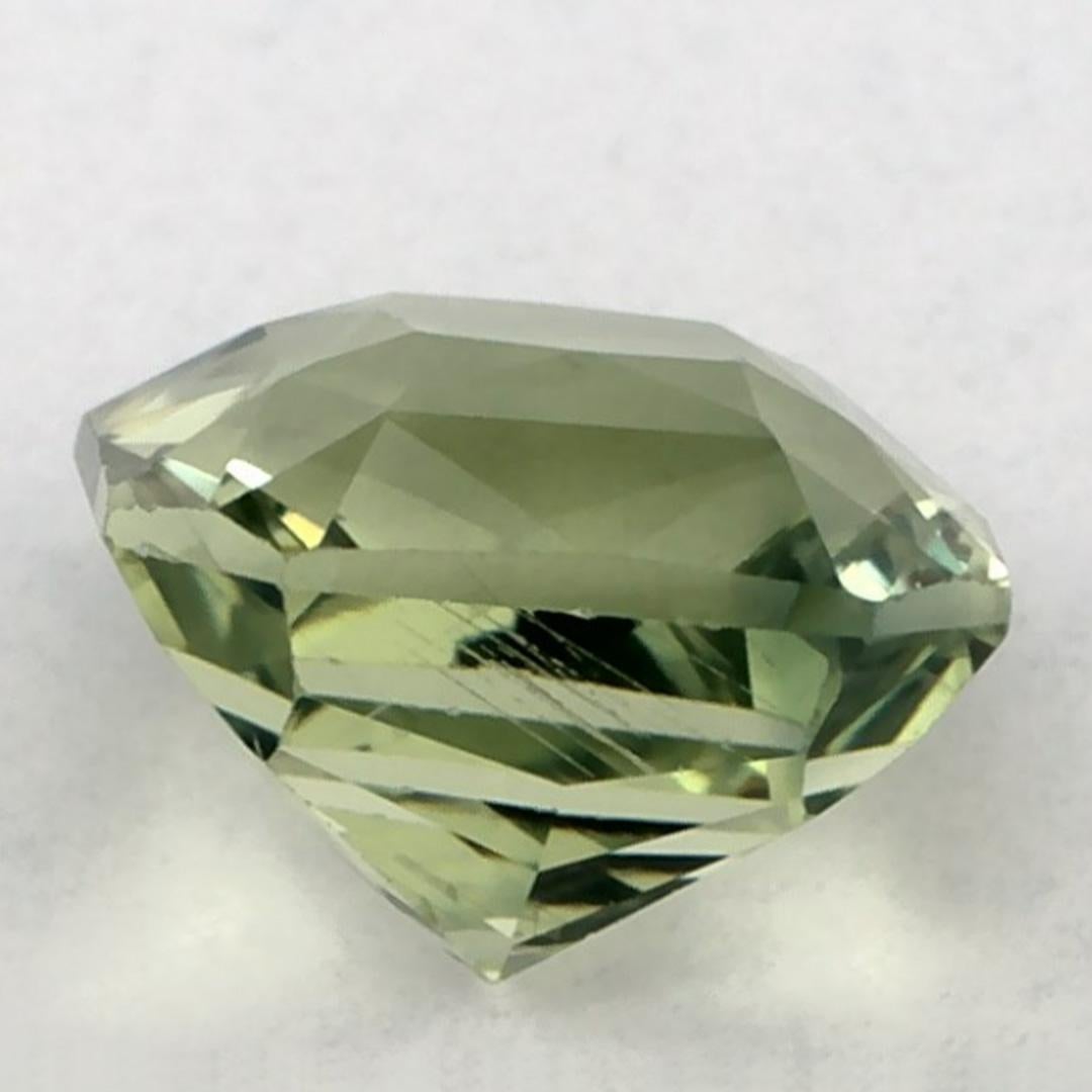 1.72 Ct Green Sapphire Octagon Cut Loose Gemstone im Zustand „Neu“ im Angebot in Fort Lee, NJ