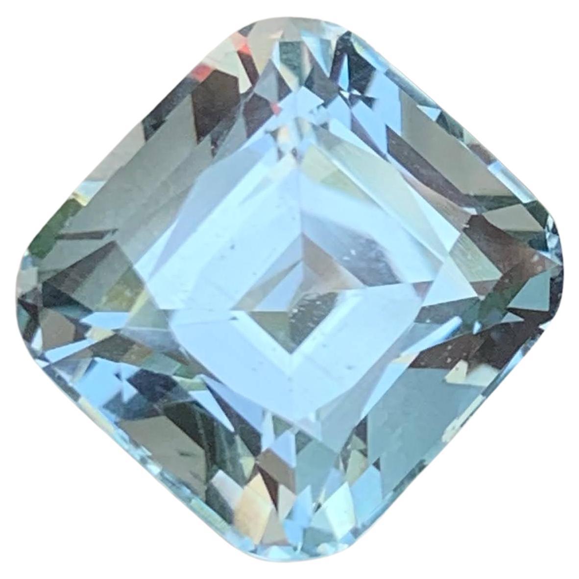 17.20 Carat Loose Sky Blue Topaz Stone Cushion Cut Natural African Gemstone (pierre précieuse africaine)