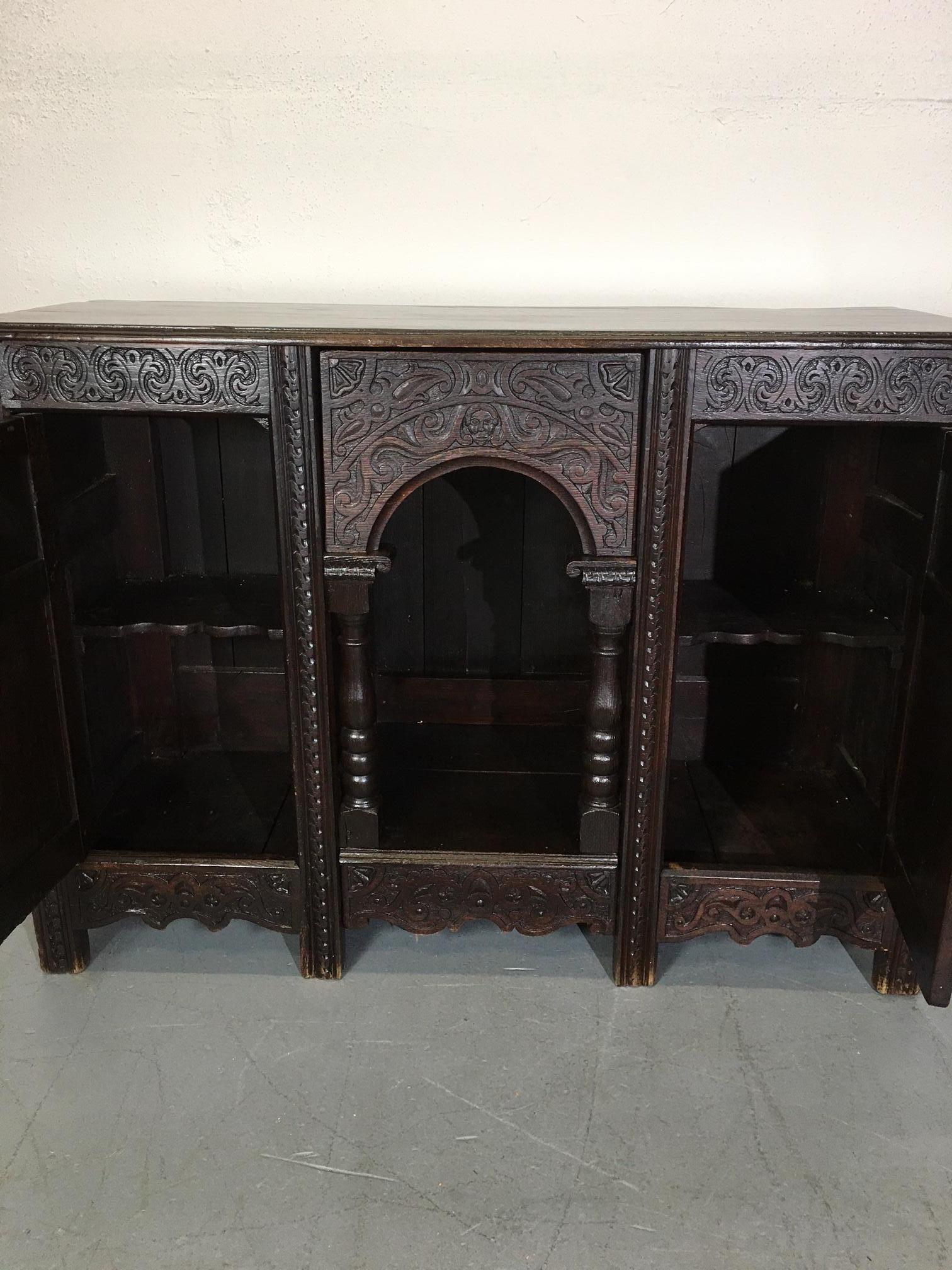Mid-19th Century 19th Century English Sideboard For Sale