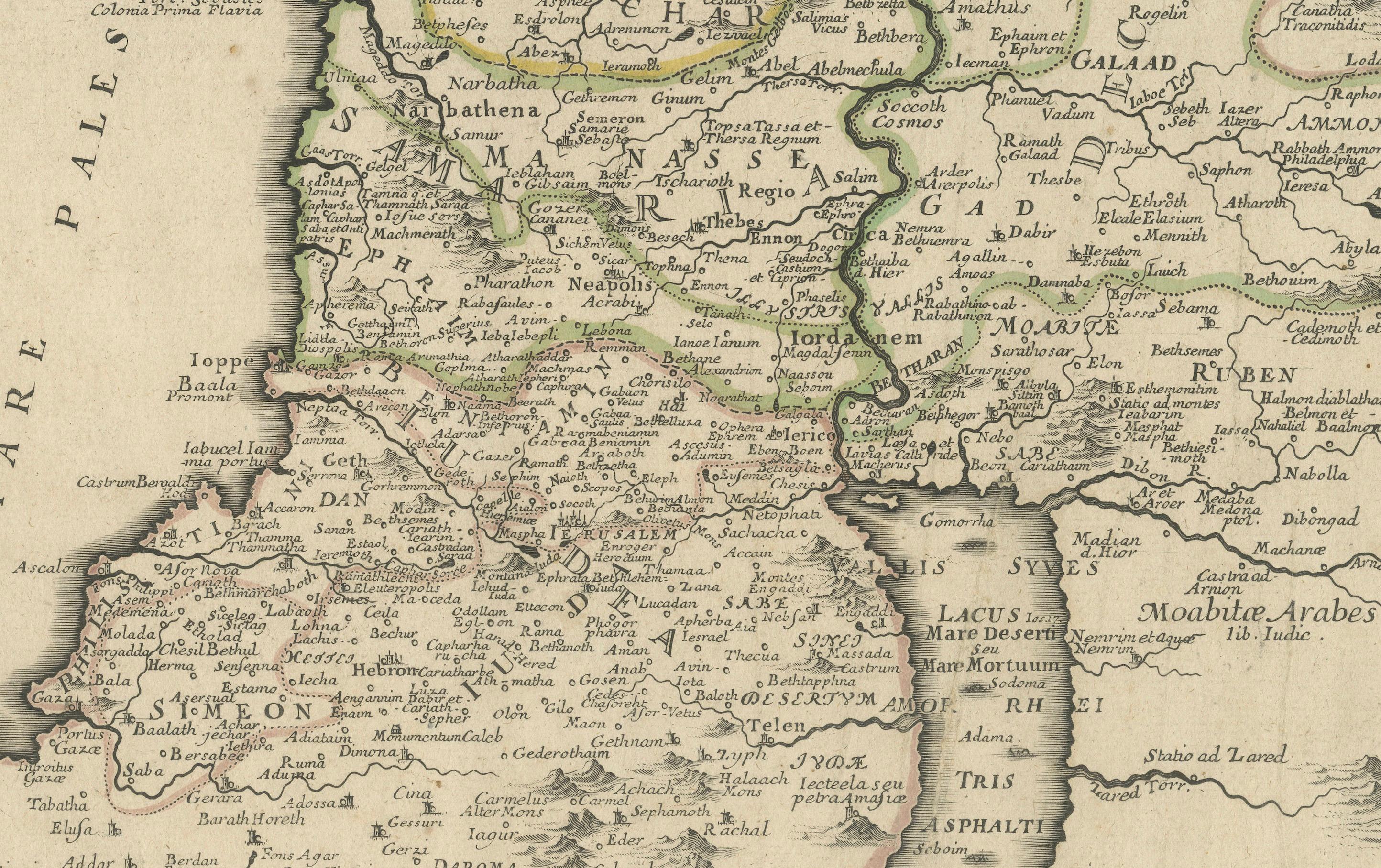 1720 Cartes de la Lande : Anciennes et modernes par De Fer et Danet État moyen - En vente à Langweer, NL