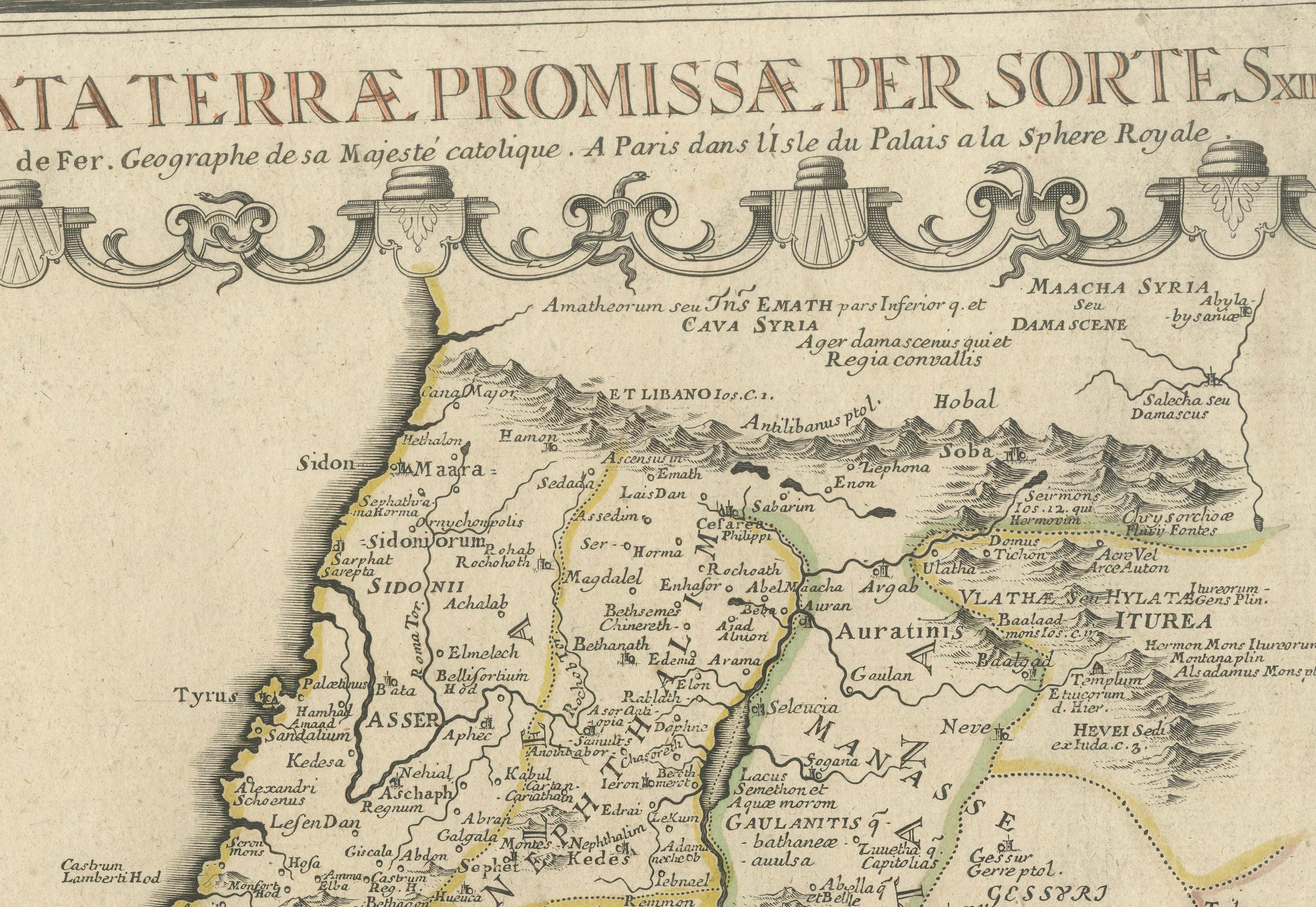 Début du XVIIIe siècle 1720 Cartes de la Lande : Anciennes et modernes par De Fer et Danet en vente