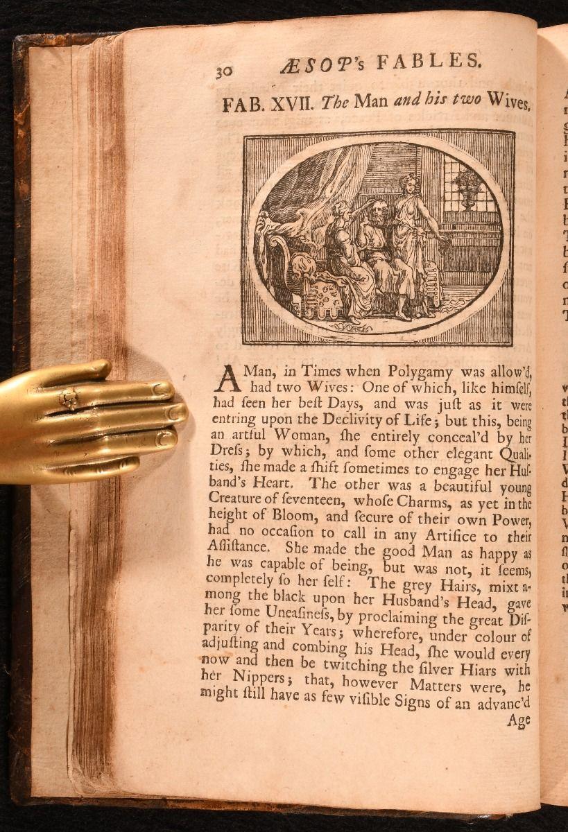 Carta 1722 Favole di Esopo e altri in vendita