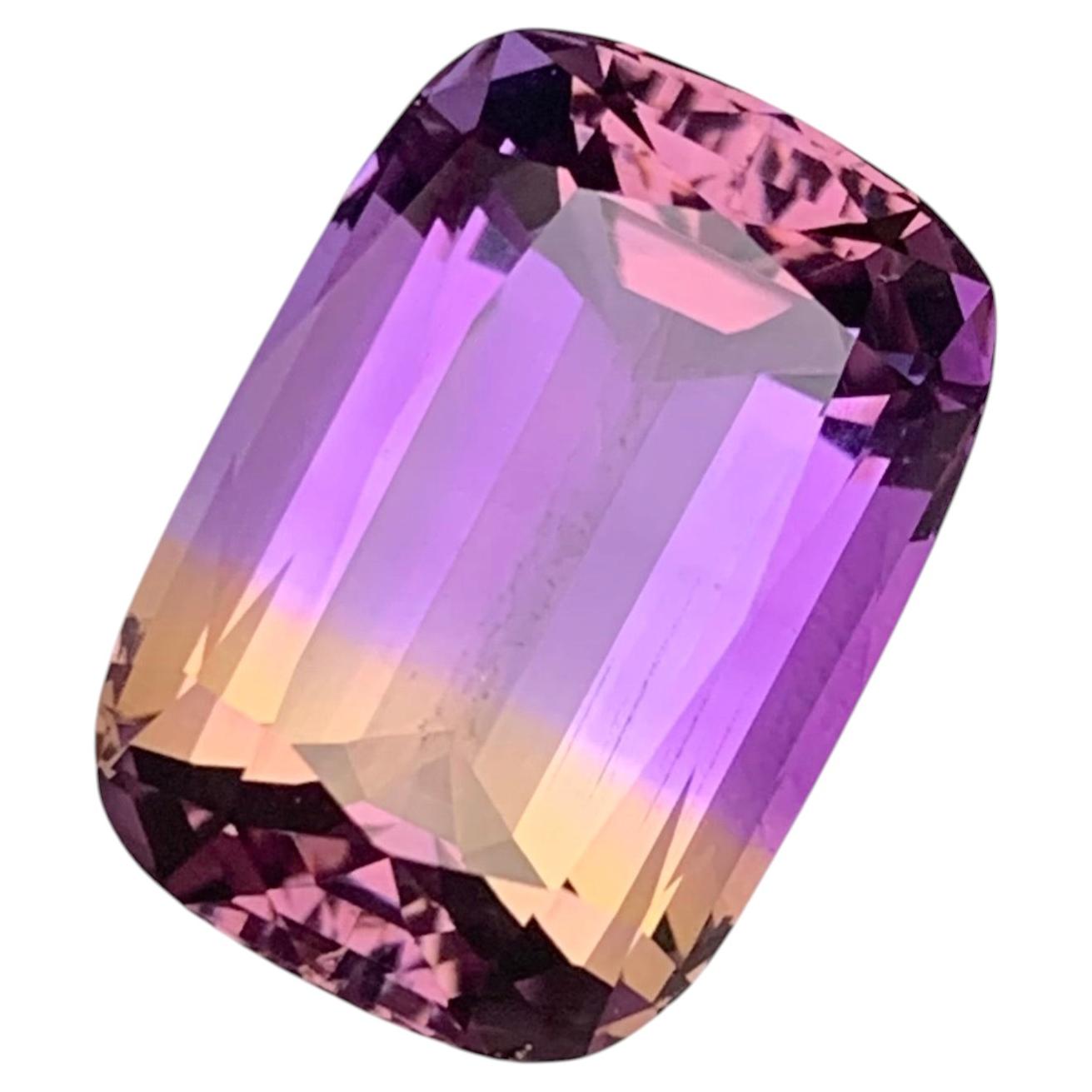 17.25 Carat Natural Loose Ametrine Cushion Cut Gemstone