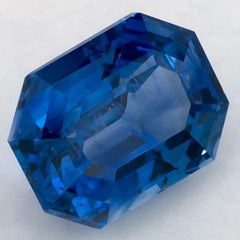 1.73 Ct Blue Sapphire Octagon Loose Gemstone