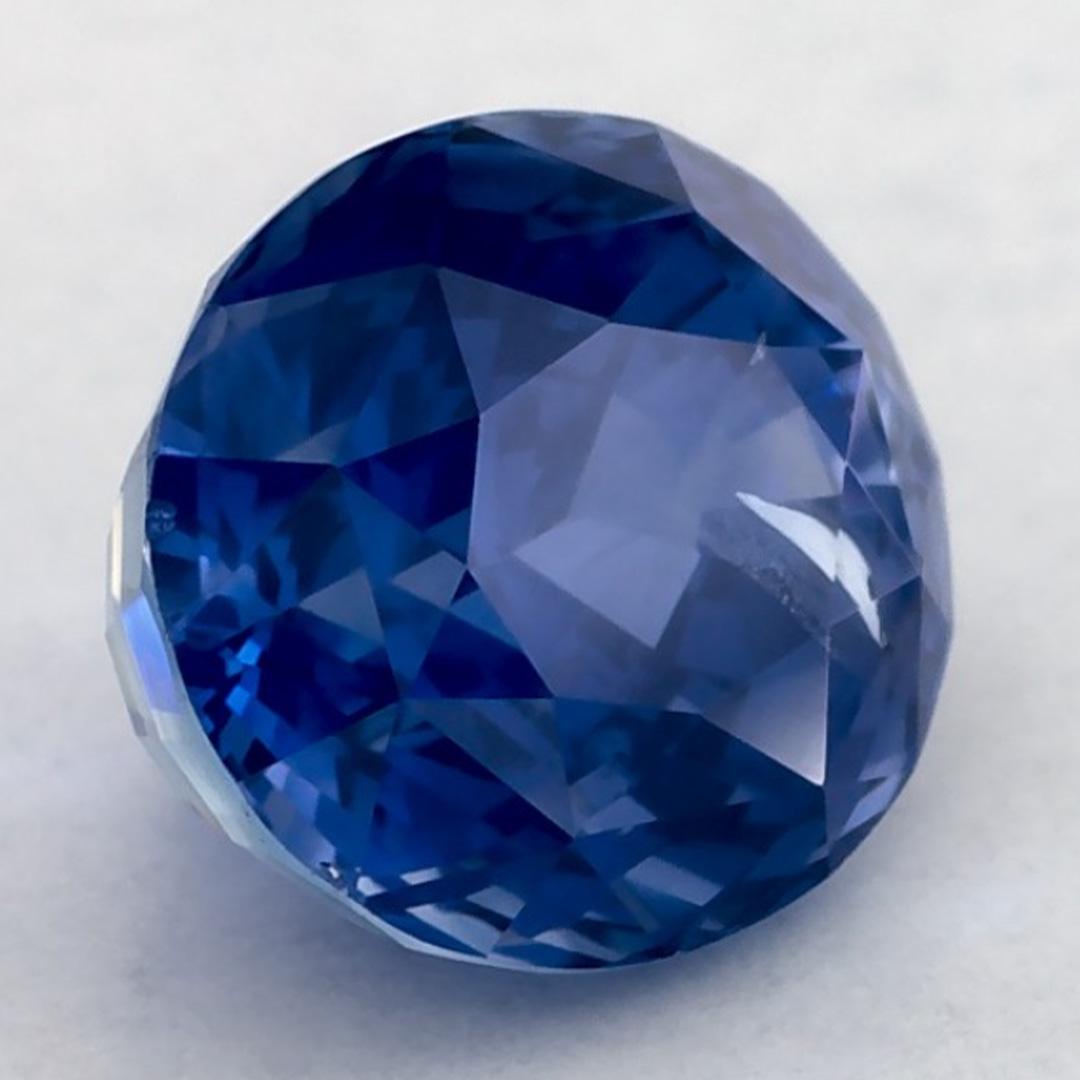 1.73 Ct Blue Sapphire Oval Loose Gemstone (pierre précieuse en vrac) en vente 2