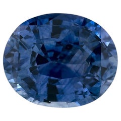 1.73 Ct Blue Sapphire Oval Loose Gemstone