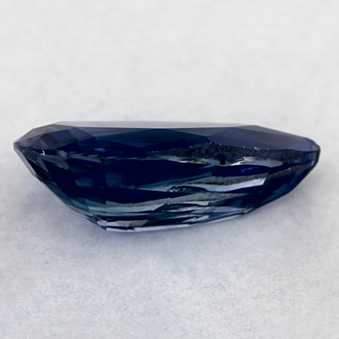 1.73 carati di zaffiro blu a forma di pera sciolto In condizioni Nuovo in vendita a Fort Lee, NJ
